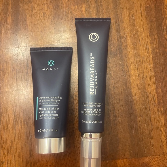Monat Hair Monat Rejuvabeads Serum And Advanced Hydrating In Shower Masque Nwt Poshmark